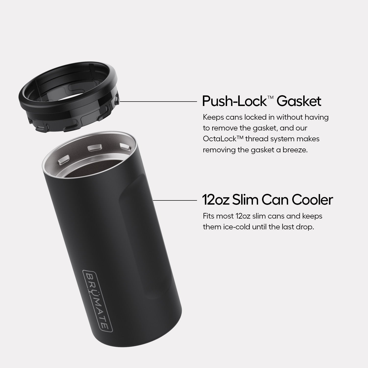 Hopsulator Slim | Glacier | 12oz Slim Cans