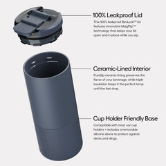 Strova 18oz | Matte Black
