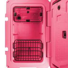 Br Tank 55-Quart Rolling Cooler | Neon Pink